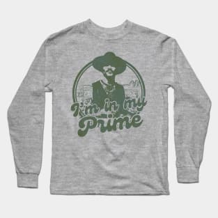 im in my prime /// vintage style Long Sleeve T-Shirt